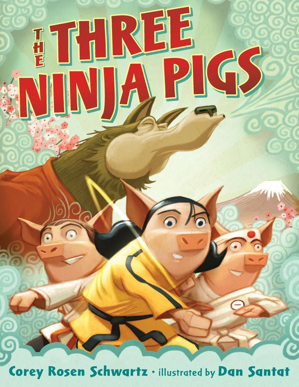 The Three Ninja Pigs by Corey Rosen Schwartz - ISBN: 9780399255144