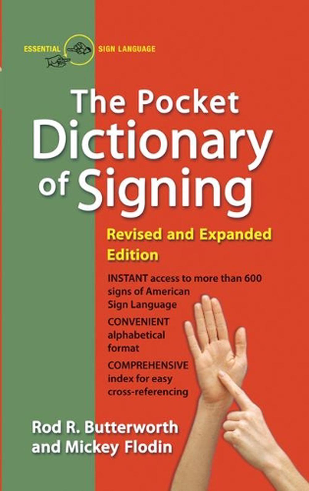 Pocket Dictionary of Signing, 9780399517433