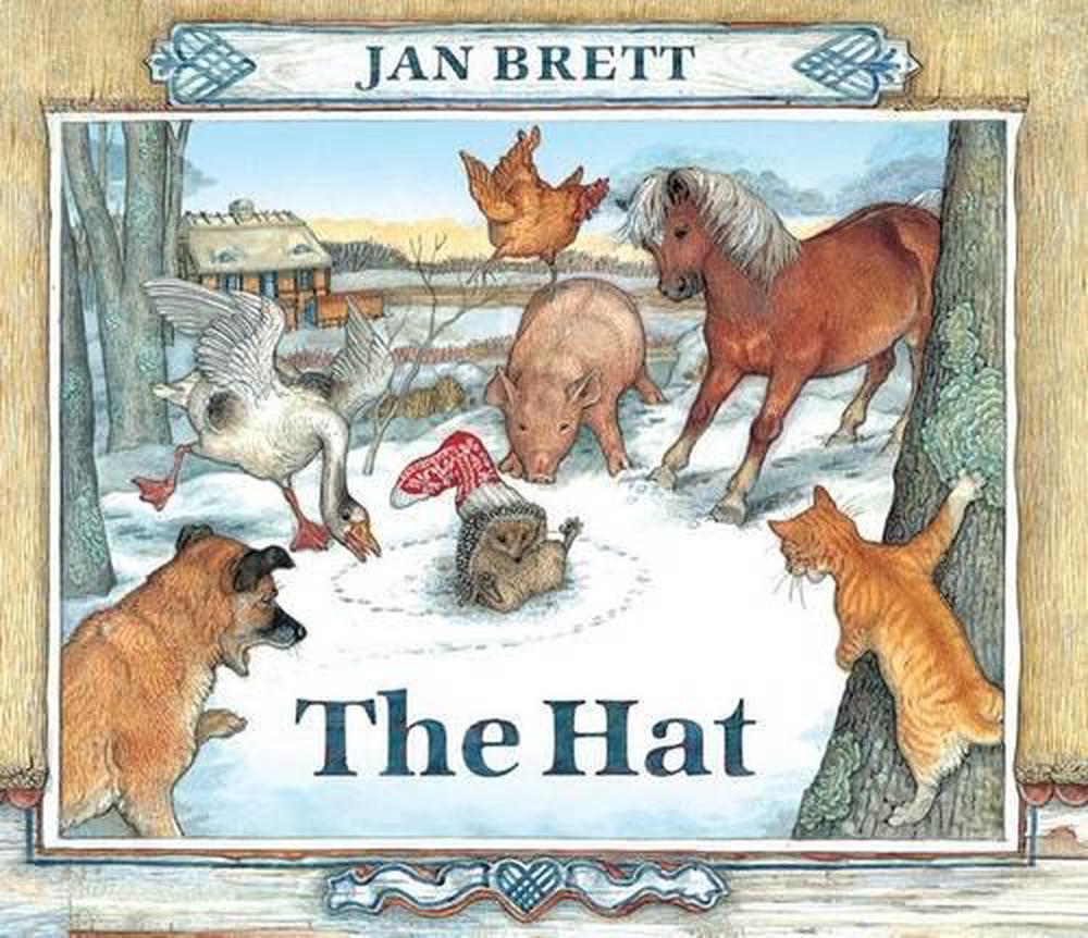 The Hat (Oversized Lap Board Book), 9780399547386
