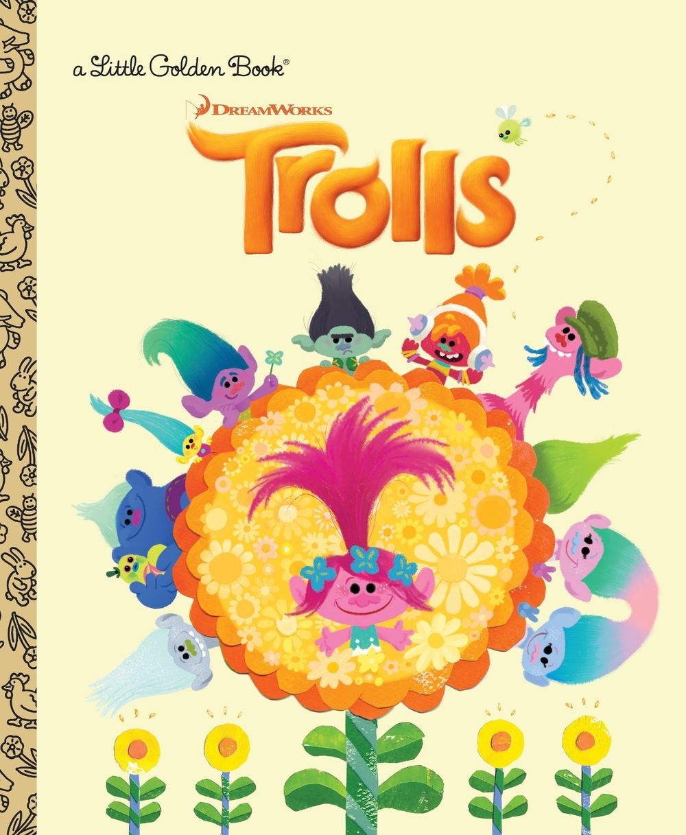 Trolls Little Golden Book (DreamWorks Trolls) by Mary Man-Kong - ISBN: 9780399558931