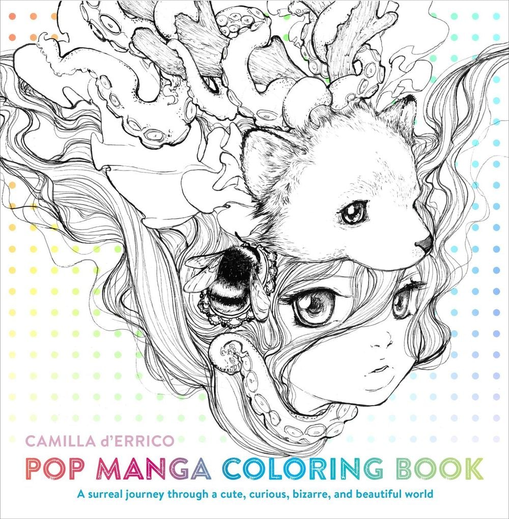 Pop Manga Coloring Book by C. D′errico - ISBN: 9780399578472