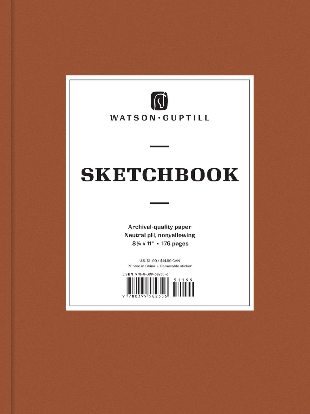 Large Sketchbook (Chestnut Brown) by Watson-Guptill - ISBN: 9780399582356