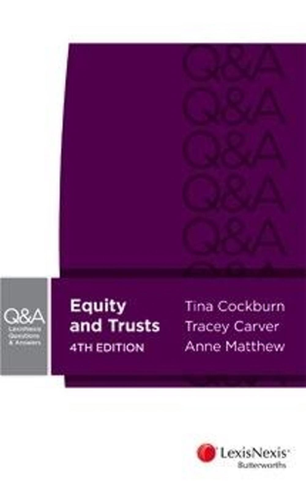 LexisNexis Questions And Answers: Equity And Trusts, 4th Edition By ...