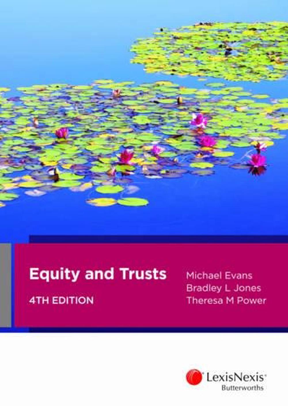 Equity And Trusts, 4th Edition By M. Evans, Paperback, 9780409338331 ...