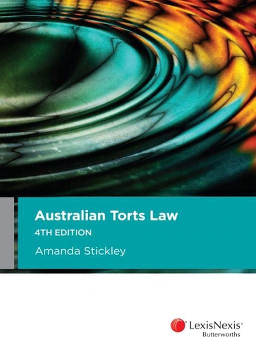 Australian Torts Law, 9780409342048