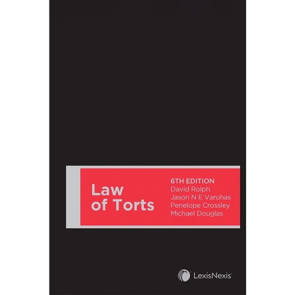Balkin & Davis Law of Torts, 9780409349061