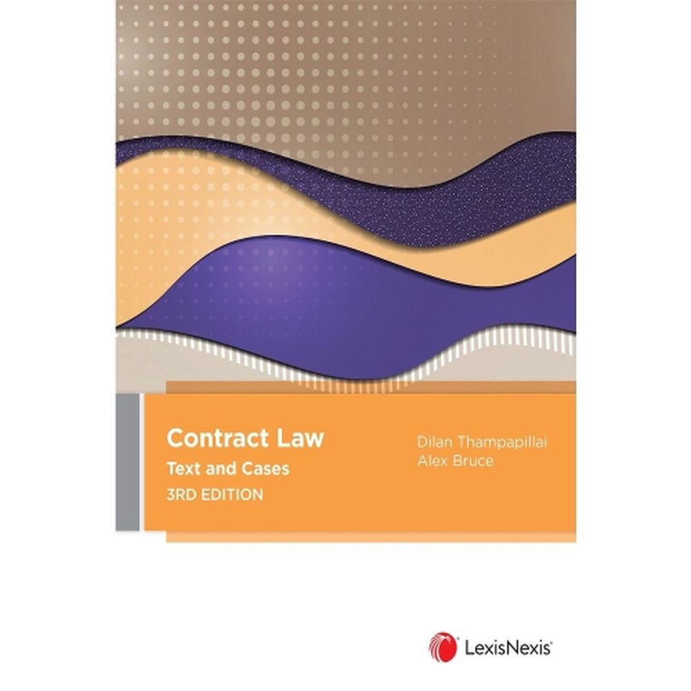 Contract Law: Text and Cases, 3rd Edition, 9780409351262