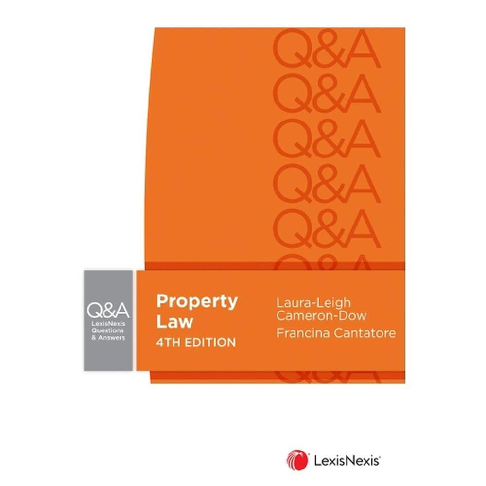 LexisNexis Questions and Answers: Property Law, 9780409351958