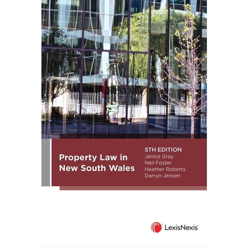 Property Law in New South Wales, 9780409352559