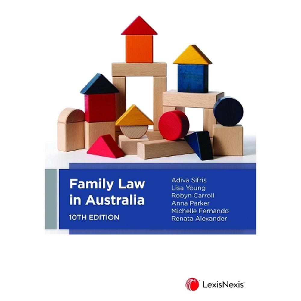 Family Law in Australia, 9780409352696