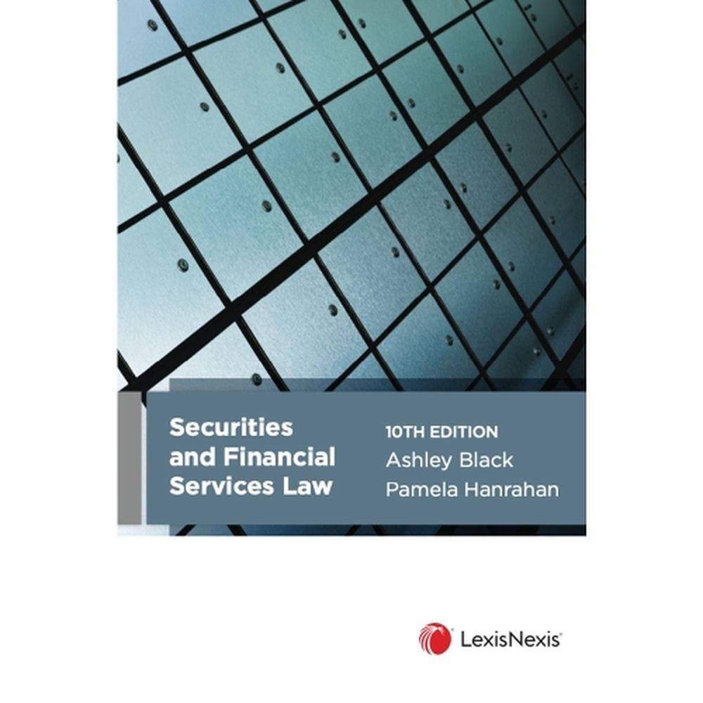 Securities and Financial Services Law, 9780409352795