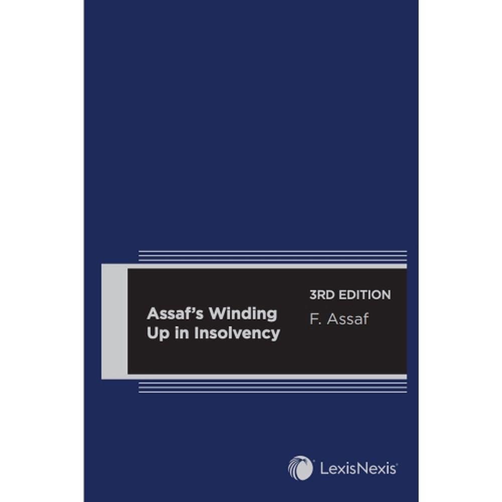 Assaf's Winding up in Insolvency, 9780409352818