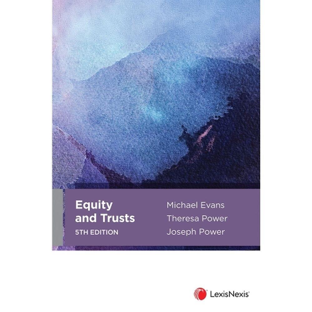 Equity and Trusts, 9780409352948
