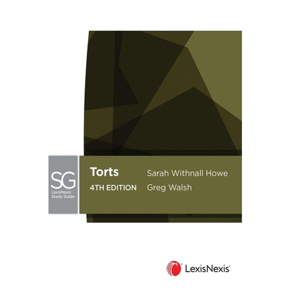 LexisNexis Study Guide: Torts, 9780409353402