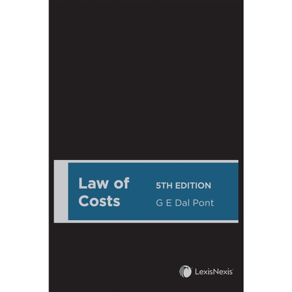 Law of Costs, 9780409353822