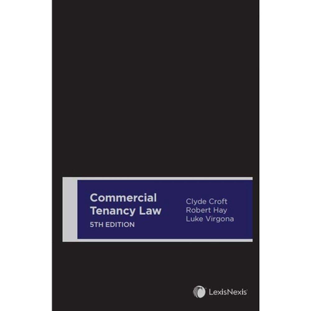 Commercial Tenancy Law, 5th Edition, 9780409353853