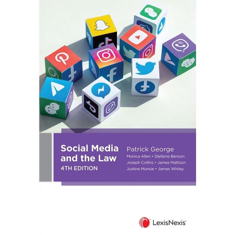 Social Media and the Law, 9780409355611