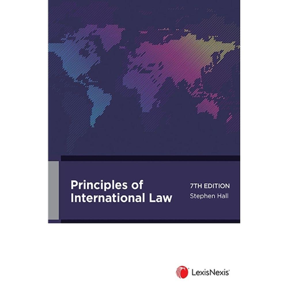 Principles of International Law, 7th Edition, 9780409356090