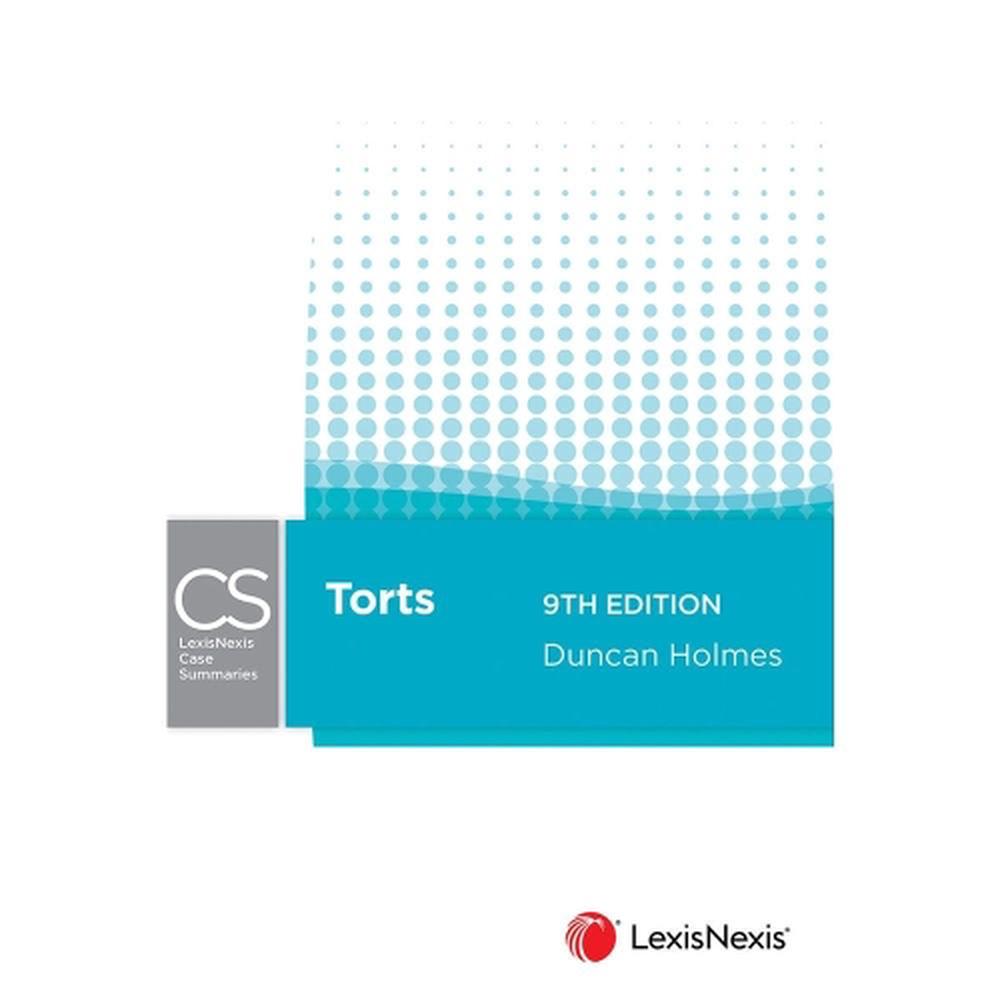 LexisNexis Case Summaries: Torts, 9780409357301