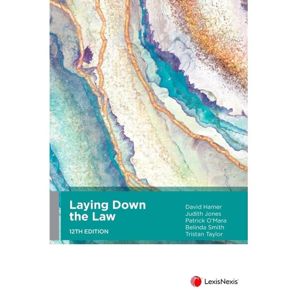Laying Down the Law, 12th Edition, 9780409357585