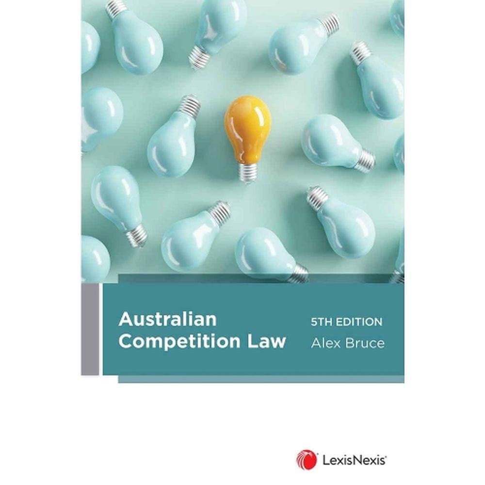 Australian Competition Law, 9780409360899