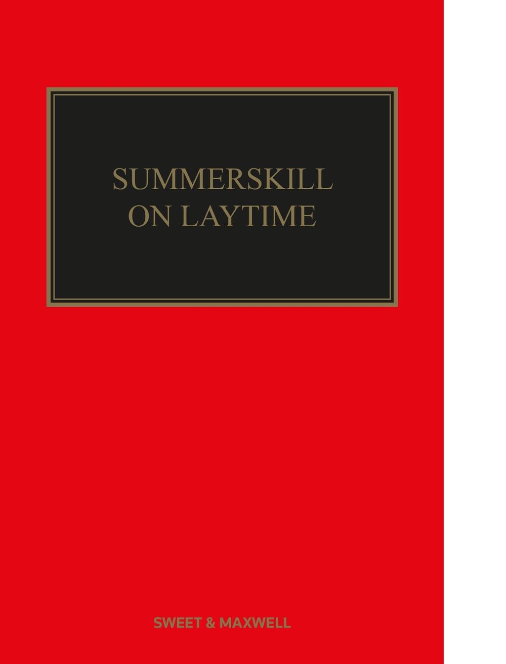 Summerskill on Laytime, 7th Edition by Simon Baughen - ISBN: 9780414104082