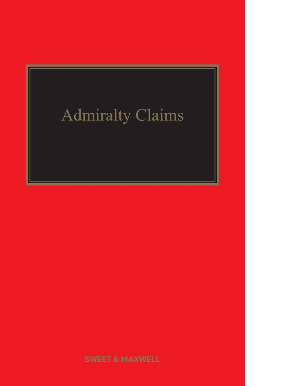 Admiralty Claims, 9780414120785