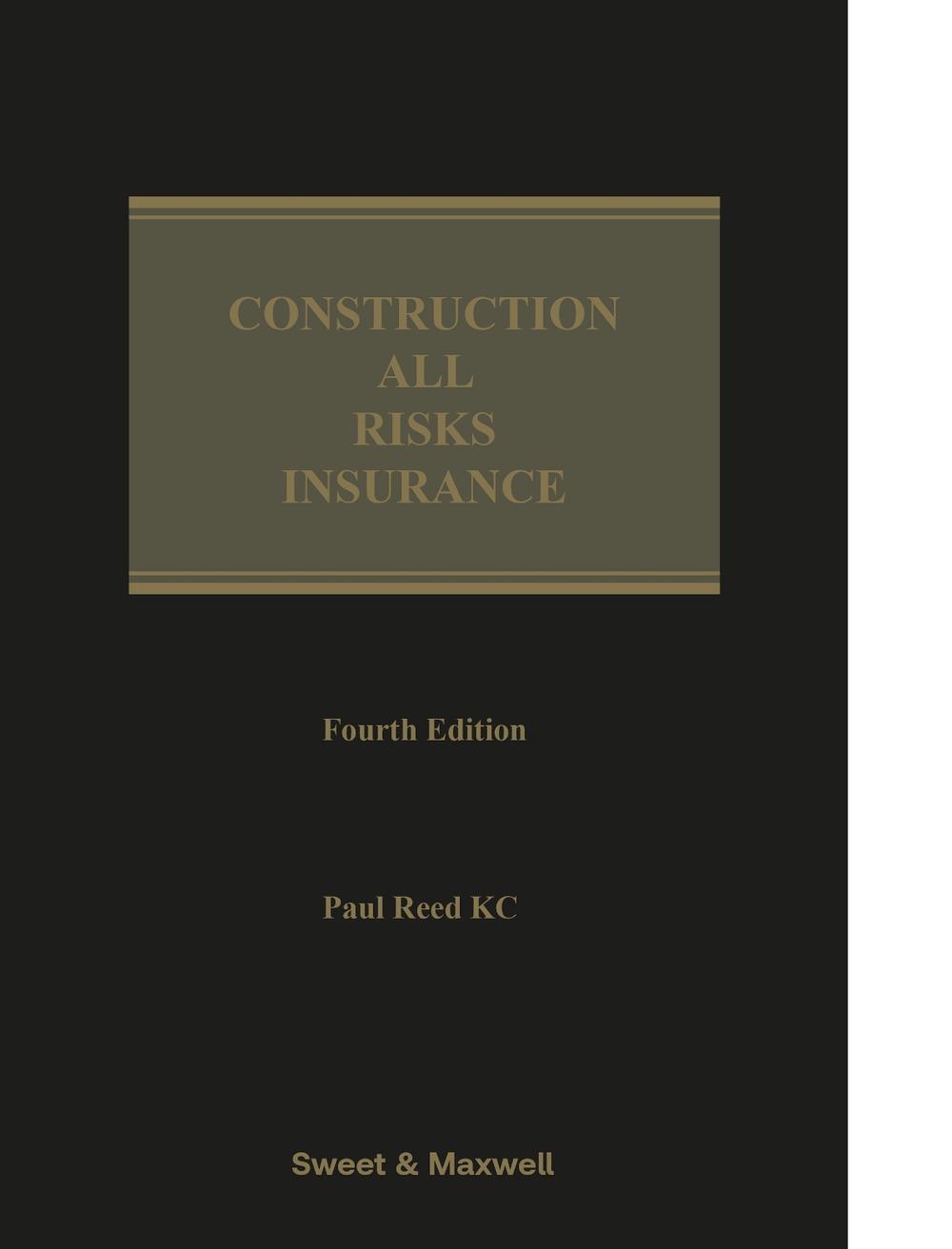 Construction All Risks Insurance, 9780414123151