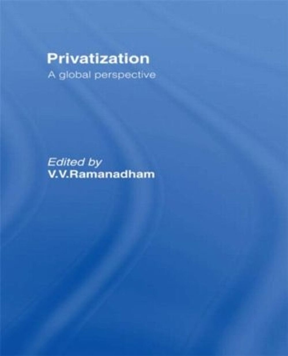 Privatisation, 1st Edition by V.V. Ramanadham - ISBN: 9780415075664