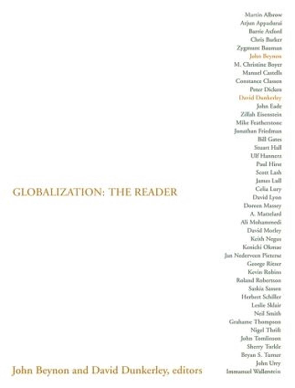 Globalization: The Reader, 1st Edition, 9780415929226