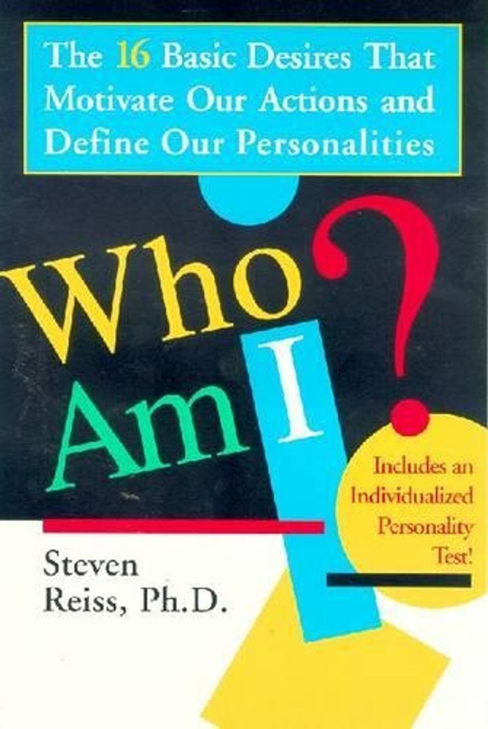 Who am I by Steven Reiss - ISBN: 9780425183403