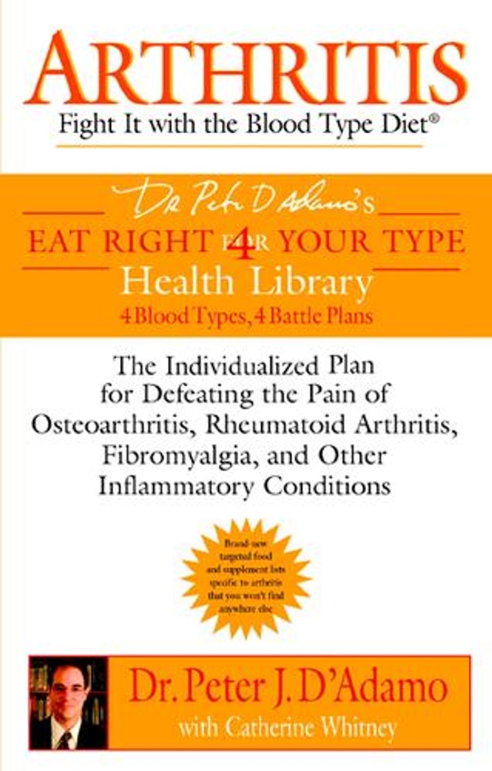 Arthritis by Peter D'Adamo - ISBN: 9780425205358