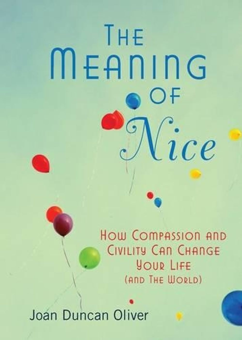 The Meaning of Nice by Joan Duncan Oliver - ISBN: 9780425240878