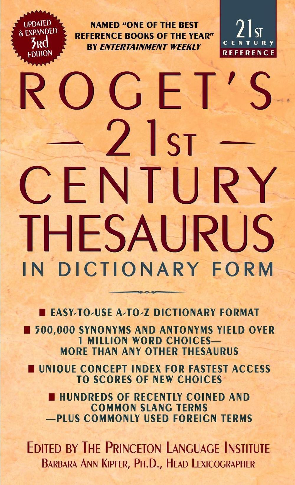 Roget's 21st Century Thesaurus, Third Edition, 9780440242697