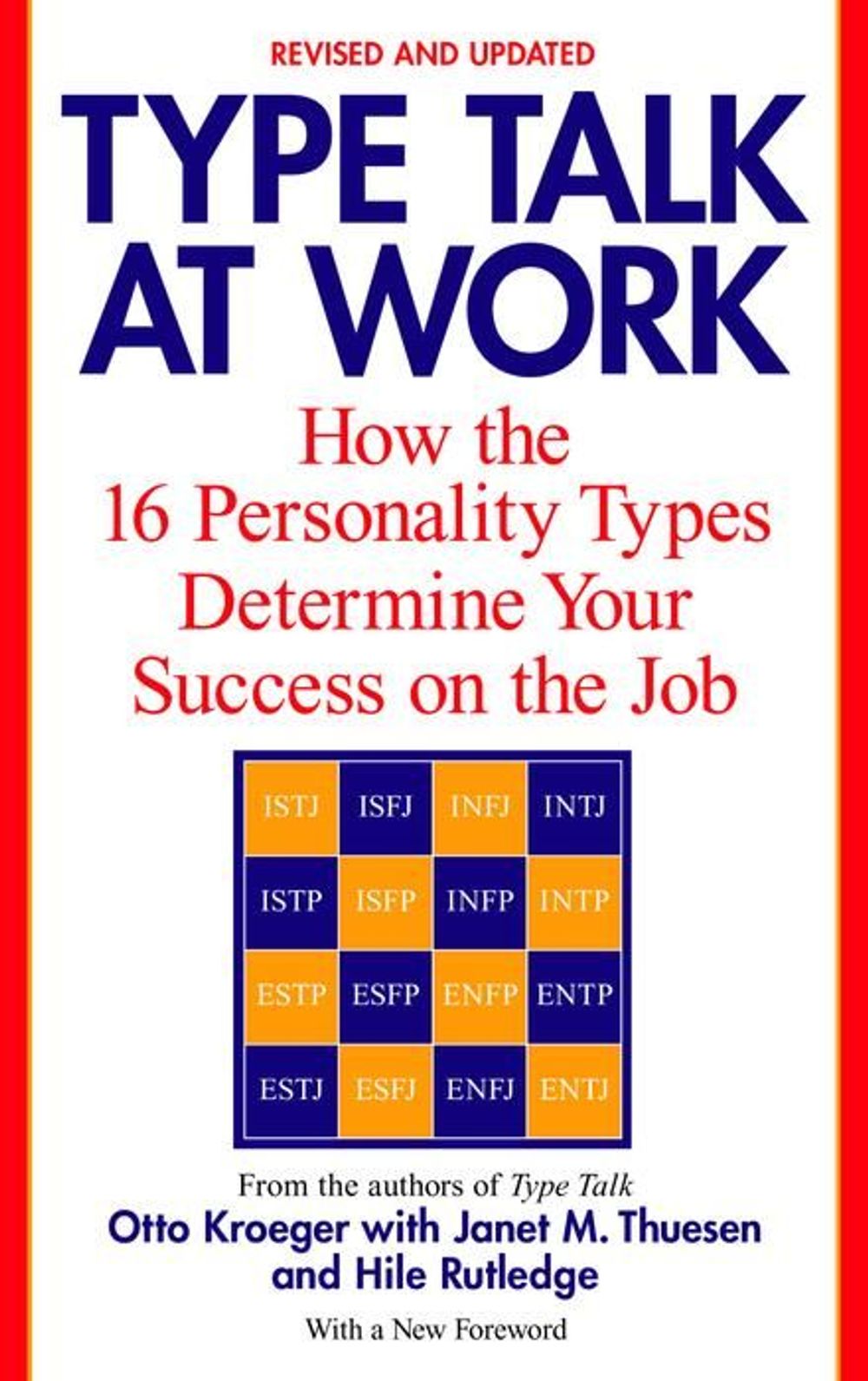Type Talk at Work (Revised) by Otto Kroeger - ISBN: 9780440509288