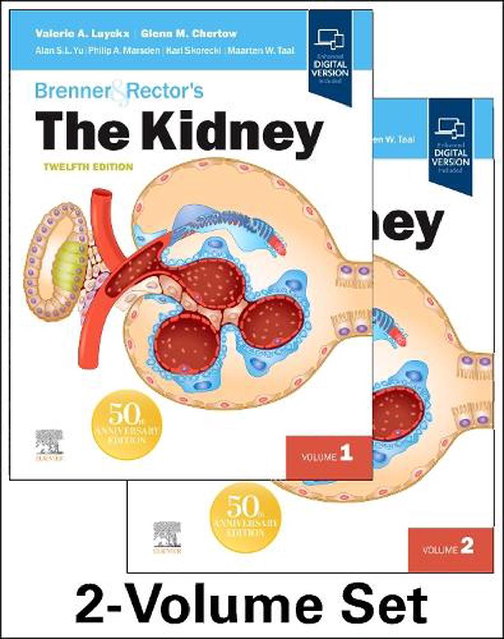 Brenner & Rector's The Kidney (2 volume set), 12th Edition, 9780443106415