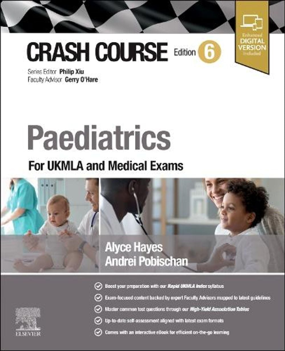 Crash Course Paediatrics, 6th Edition by Alyce Hayes - ISBN: 9780443115370