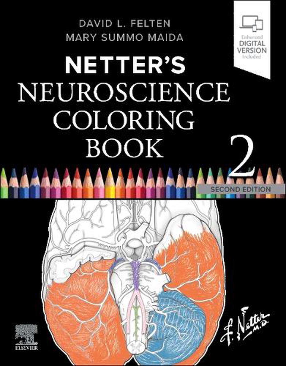 Netter's Neuroscience Coloring Book, 9780443117312