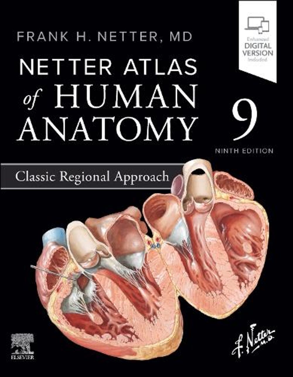 Netter Atlas of Human Anatomy: Classic Regional Approach, 9th Edition by Frank H. Netter - ISBN: 9780443118685