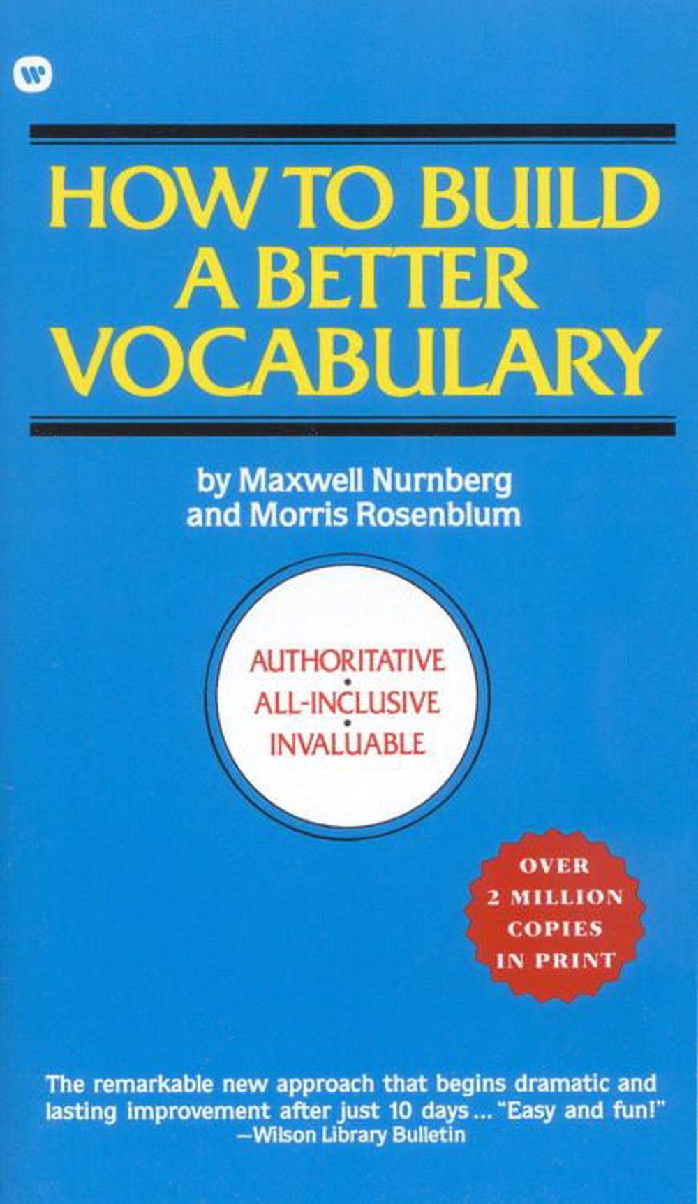 How to Build a Better Vocabulary, 9780446315067