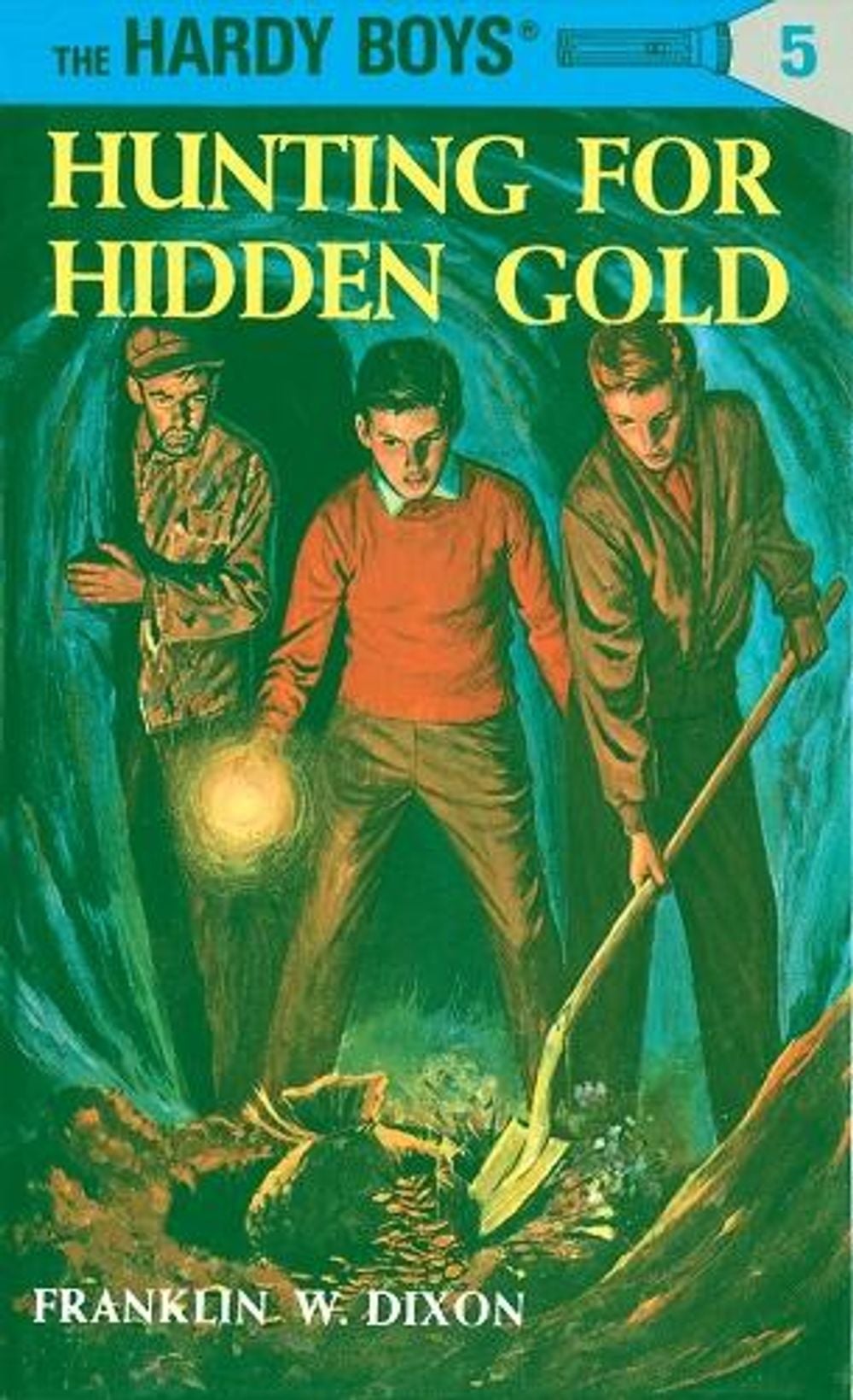 Hardy Boys 05: Hunting for Hidden Gold by Franklin W. Dixon - ISBN: 9780448089058
