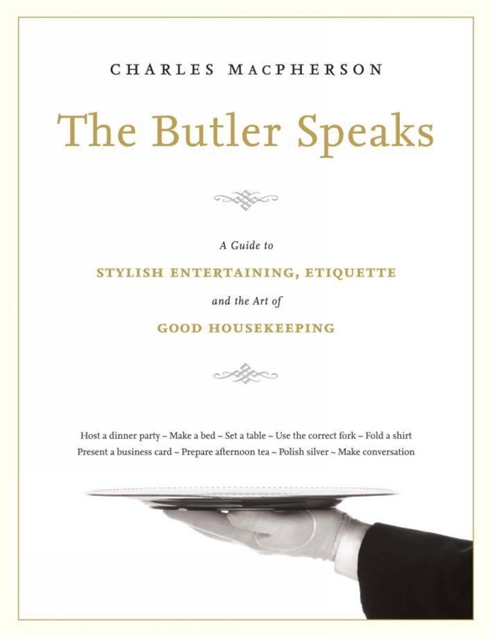 The Butler Speaks by Charles MacPherson - ISBN: 9780449015919