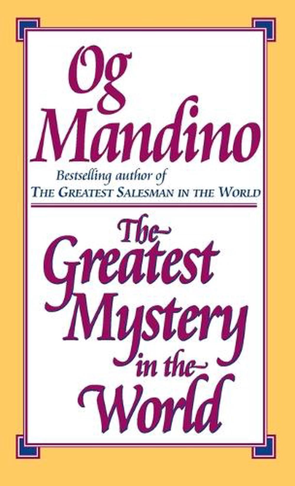 Greatest Mystery in the World by Og Mandino - ISBN: 9780449225035