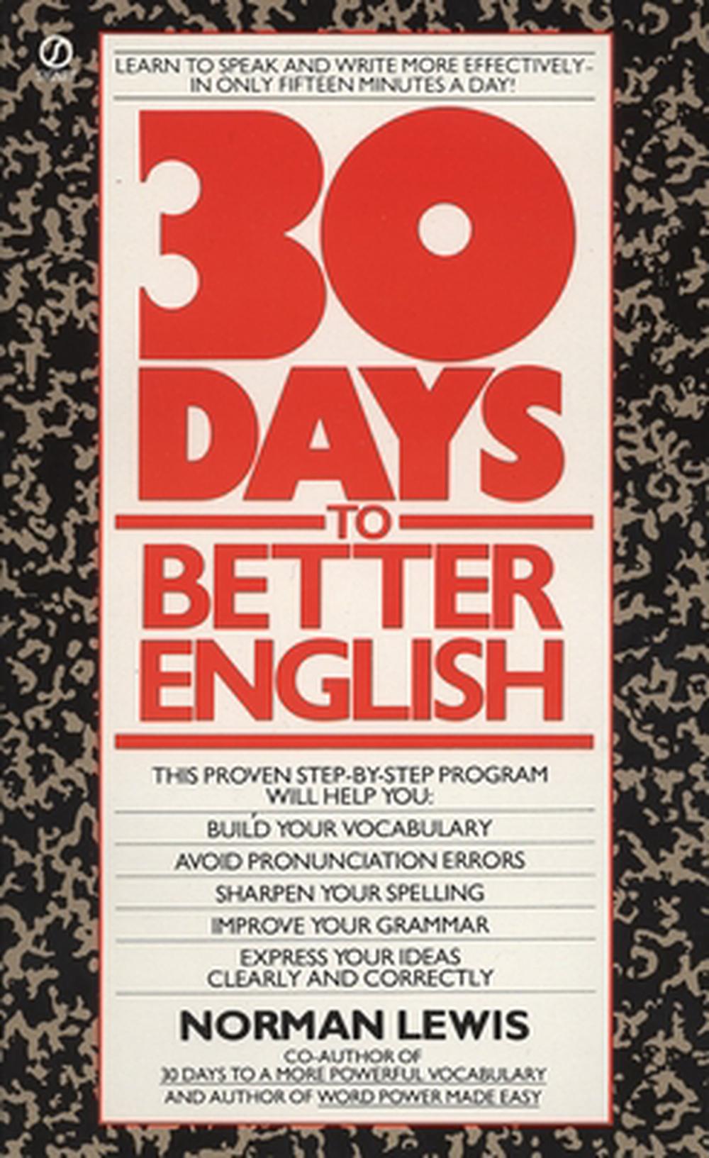 Thirty Days to Better English, 9780451161918