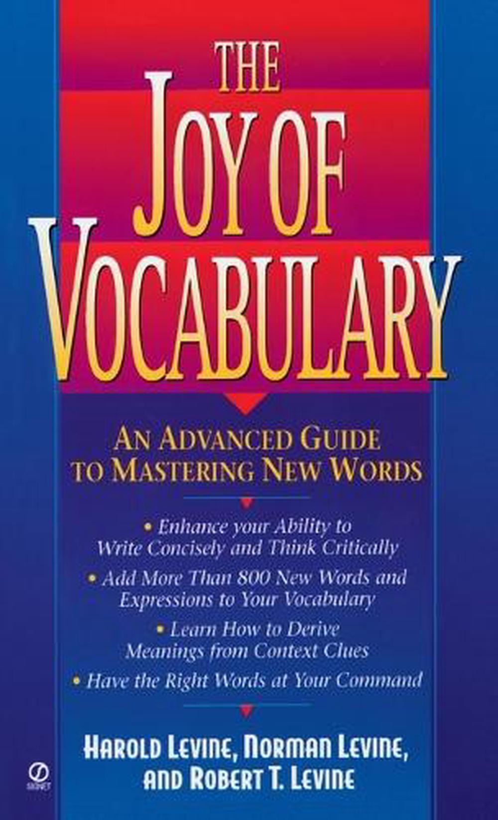 The Joy of Vocabulary by Harold Levine - ISBN: 9780451193964