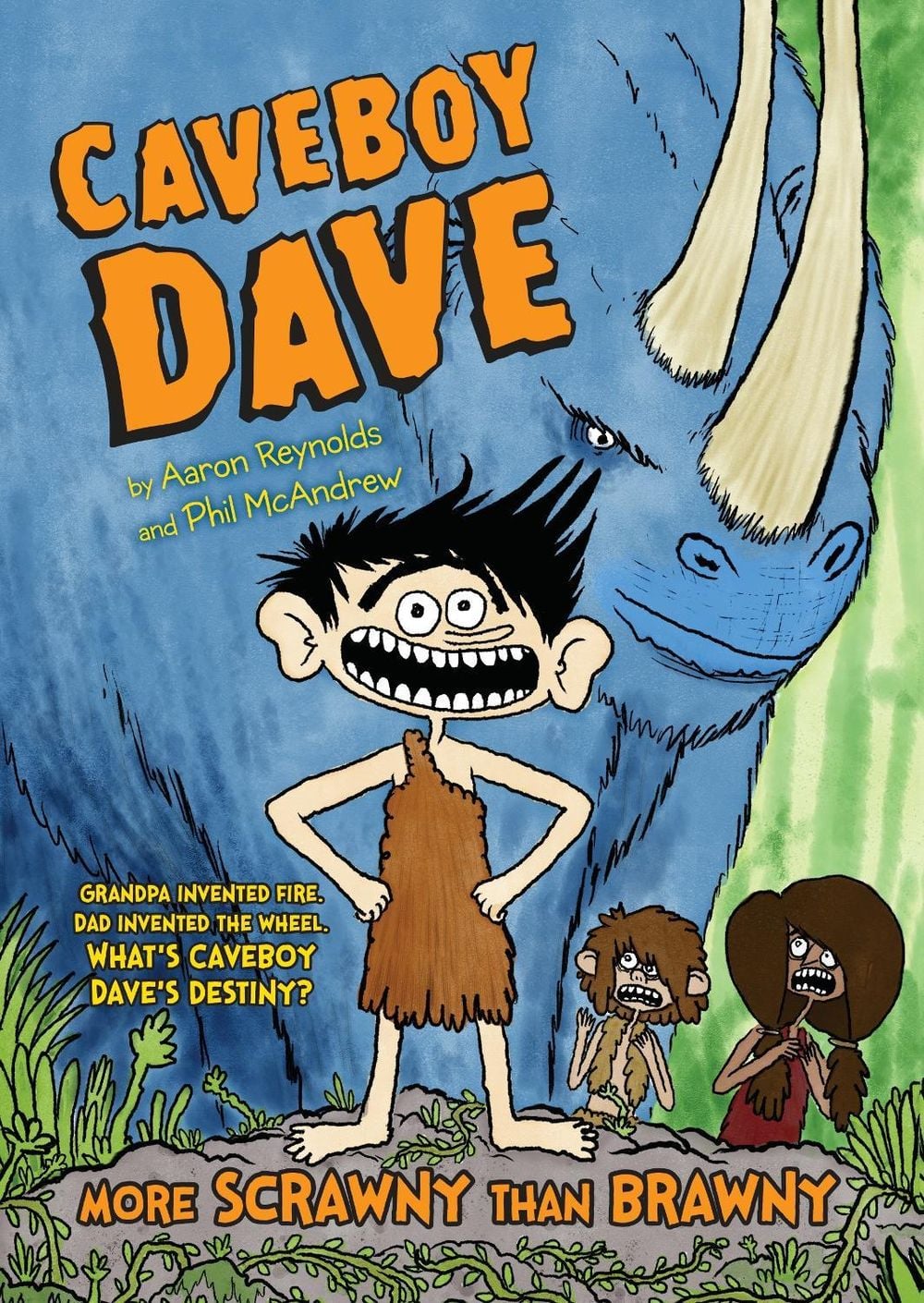 Caveboy Dave: More Scrawny Than Brawny by Aaron Reynolds - ISBN: 9780451475473