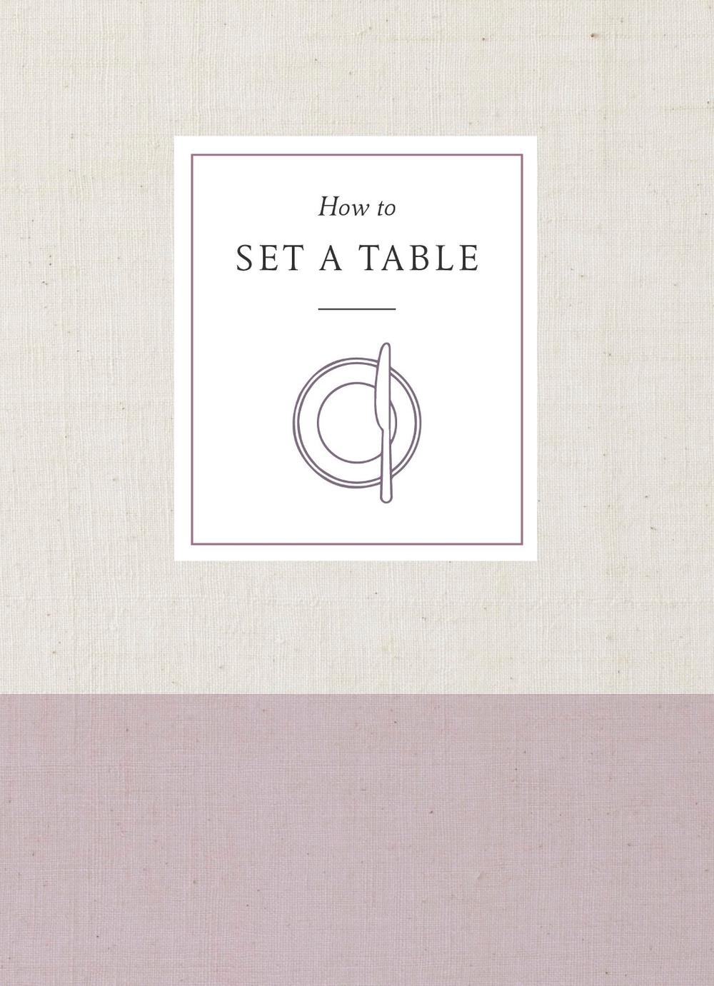 How To Set A Table, 9780451498021