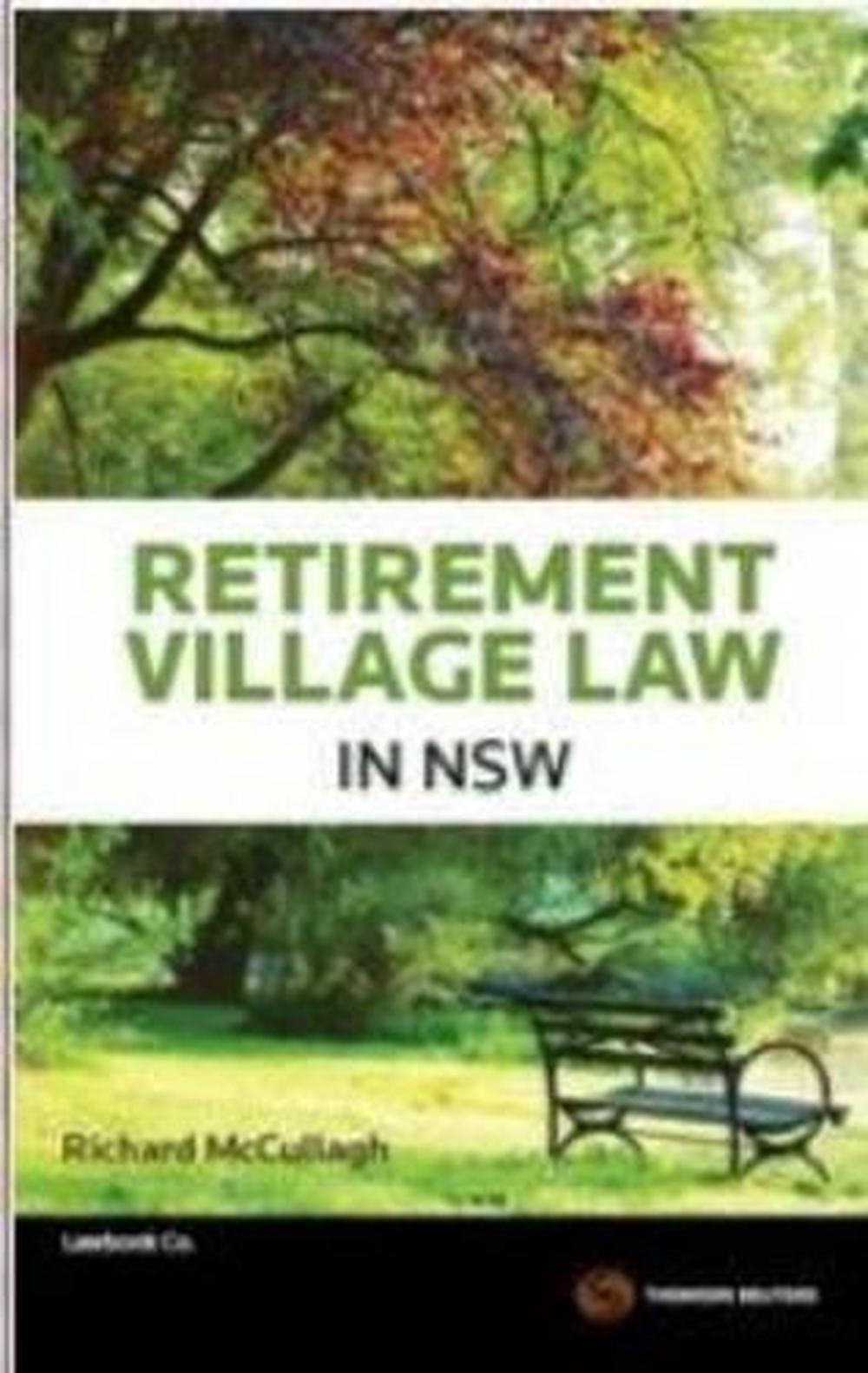 Retirement Village Law in NSW, 9780455231280