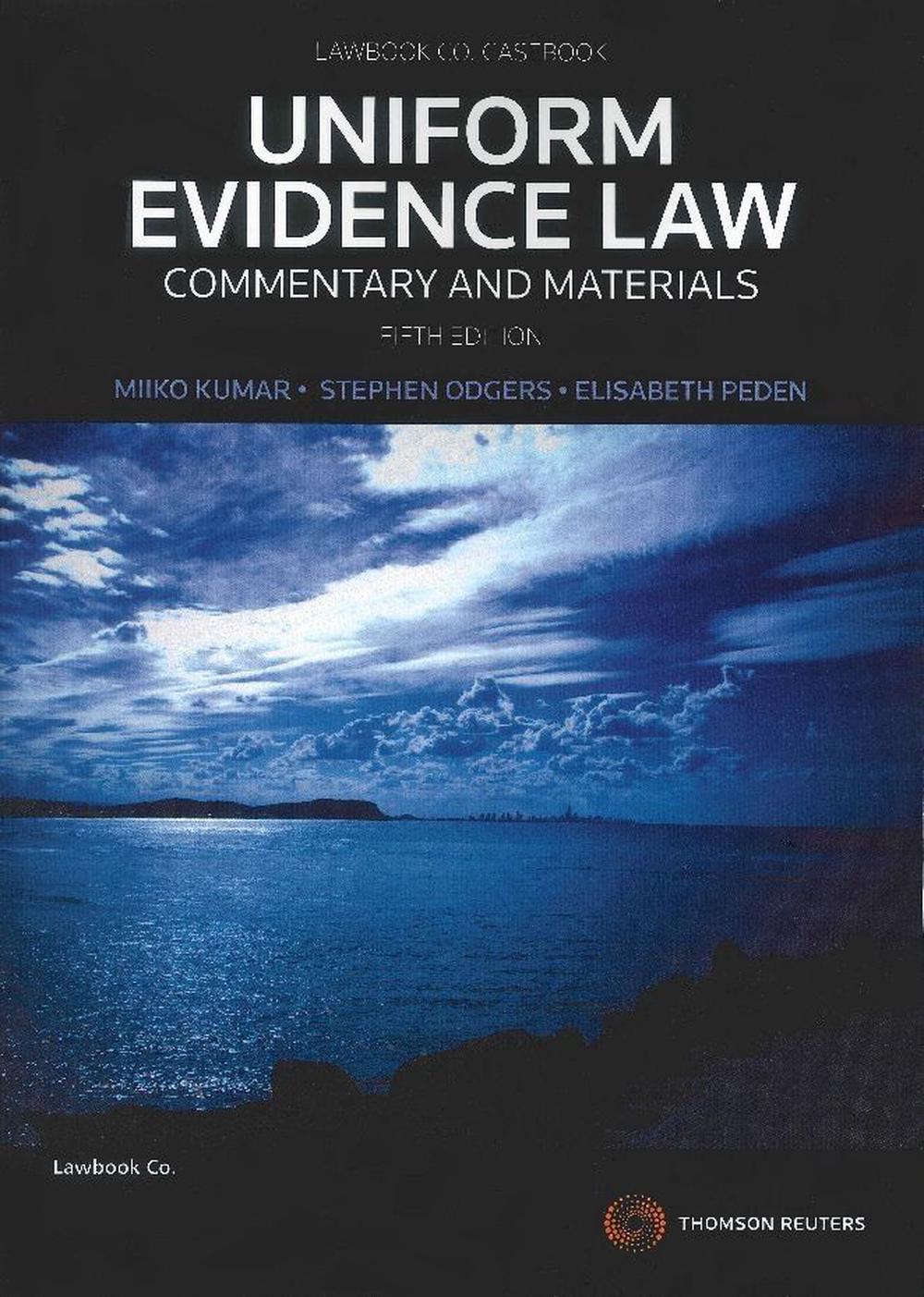 uniform-evidence-law-5th-edition-by-miiko-kumar-paperback