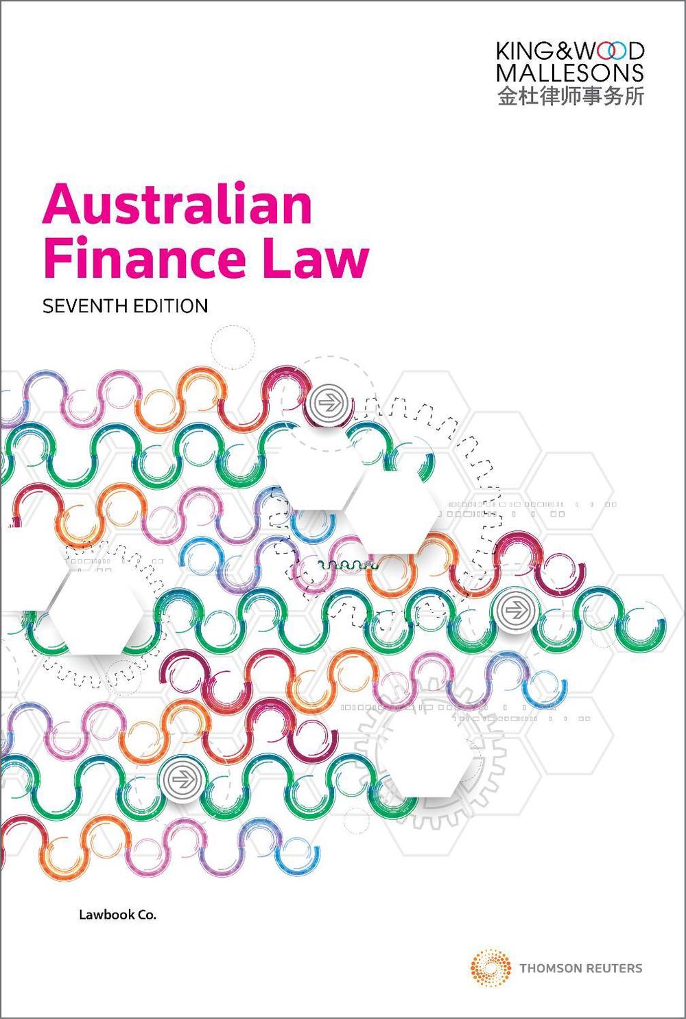 Australian Finance Law, 9780455238722